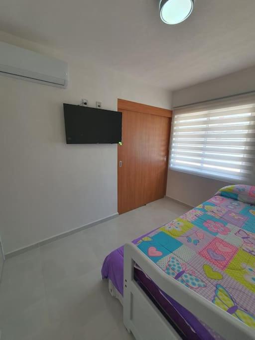 Departamento De Lujo En Manzanillo, Planta Baja Frente A La Alberca Apartment Luaran gambar