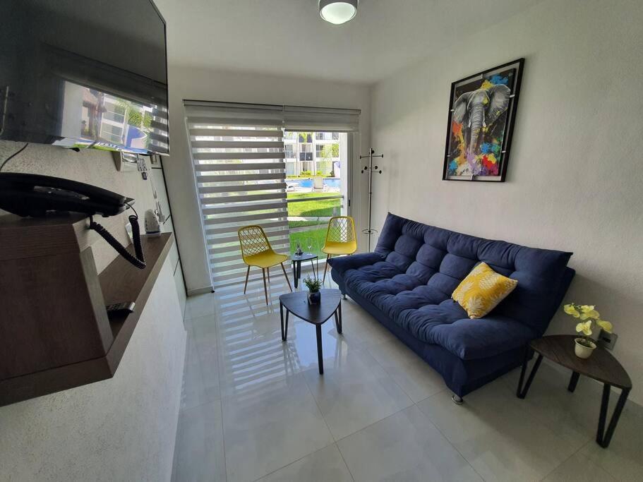 Departamento De Lujo En Manzanillo, Planta Baja Frente A La Alberca Apartment Luaran gambar