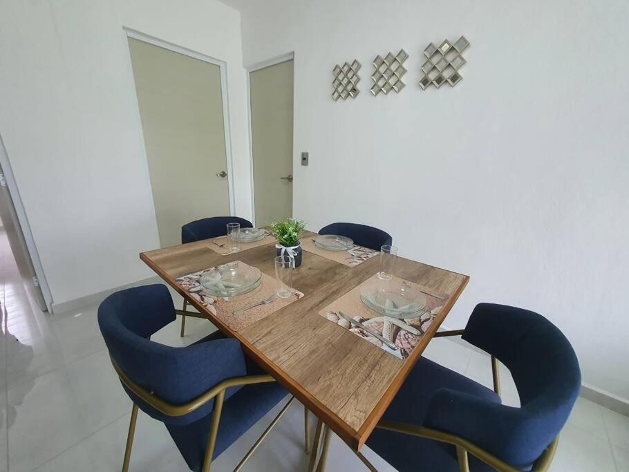 Departamento De Lujo En Manzanillo, Planta Baja Frente A La Alberca Apartment Luaran gambar